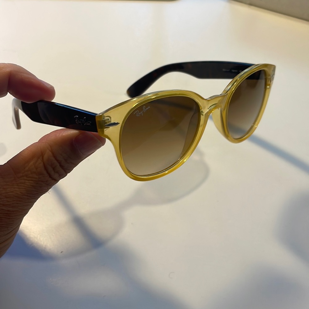 Honey and Tortise Ray Ban RB 4141 sunglasses